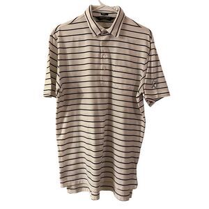 Polo Golf‎ Ralph Lauren White Striped Polo